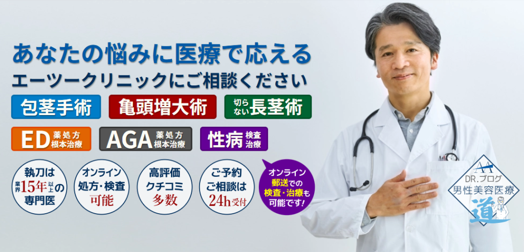 エーツークリニックの包茎手術