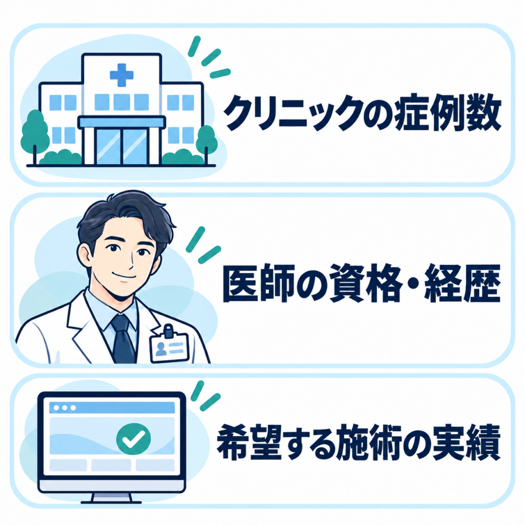 男性器治療の実績が豊富