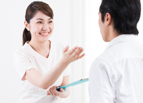 徹底的なカウンセリング